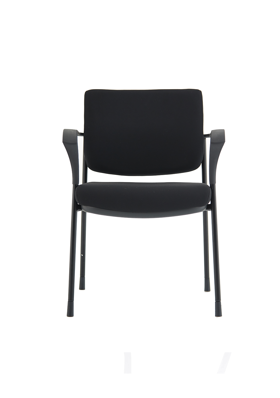 Brunswick Deluxe Medium Back Stacking Visitor Office Chair with Arms