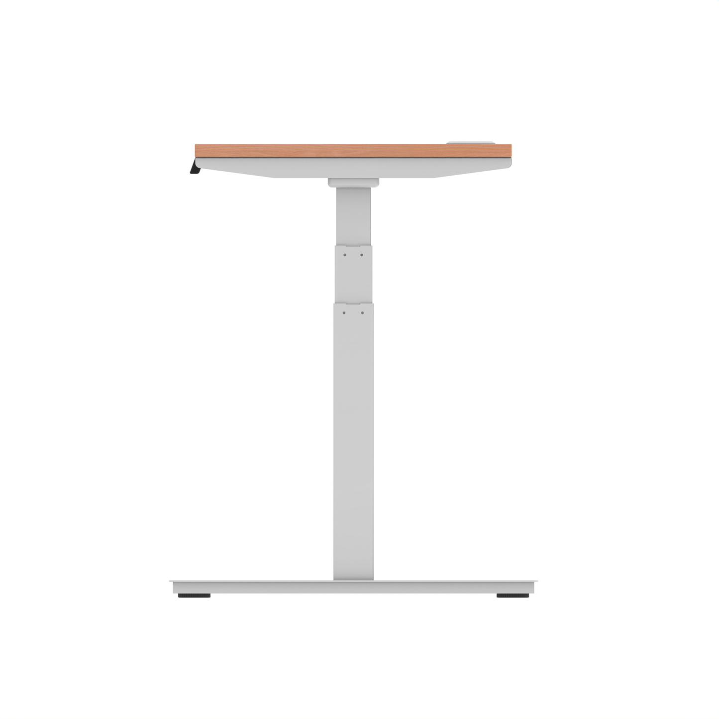 Air Height Adjustable Slimline Desk With Cable Ports