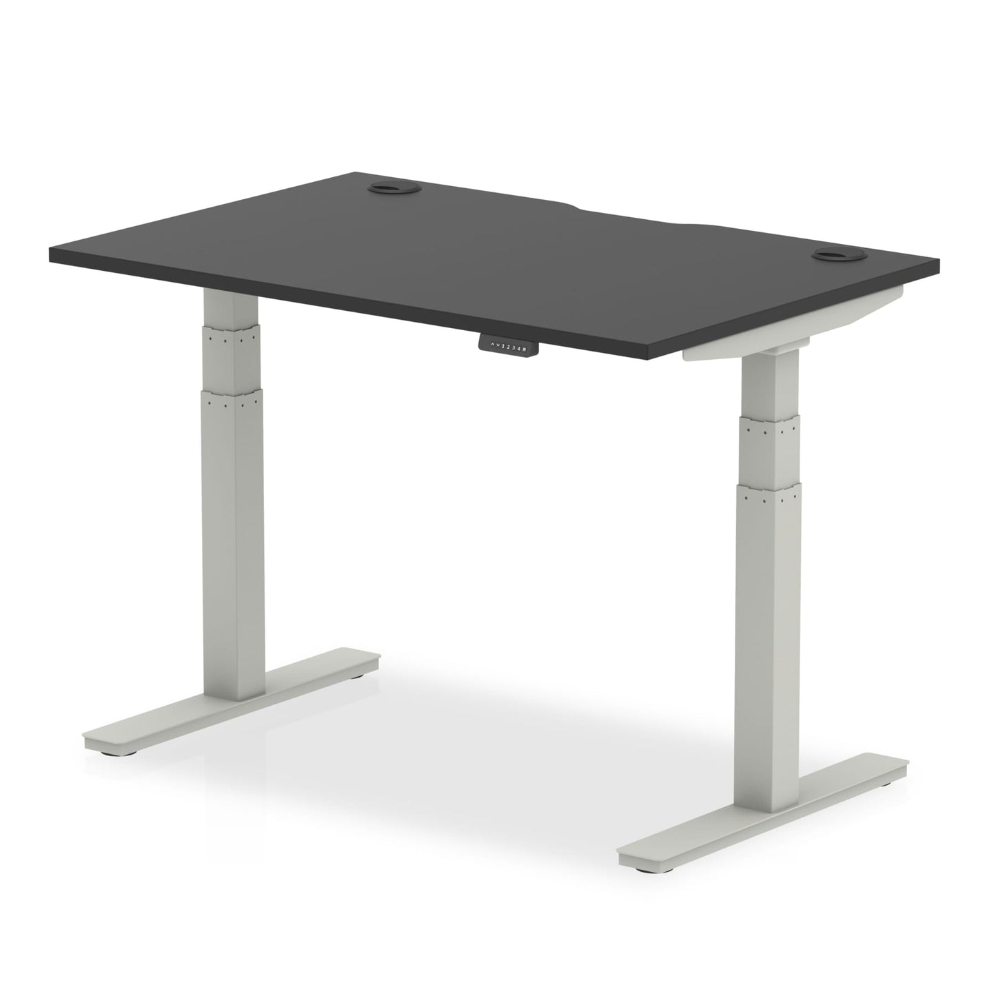 Air Height Adjustable Black Series Desk with Cable Ports