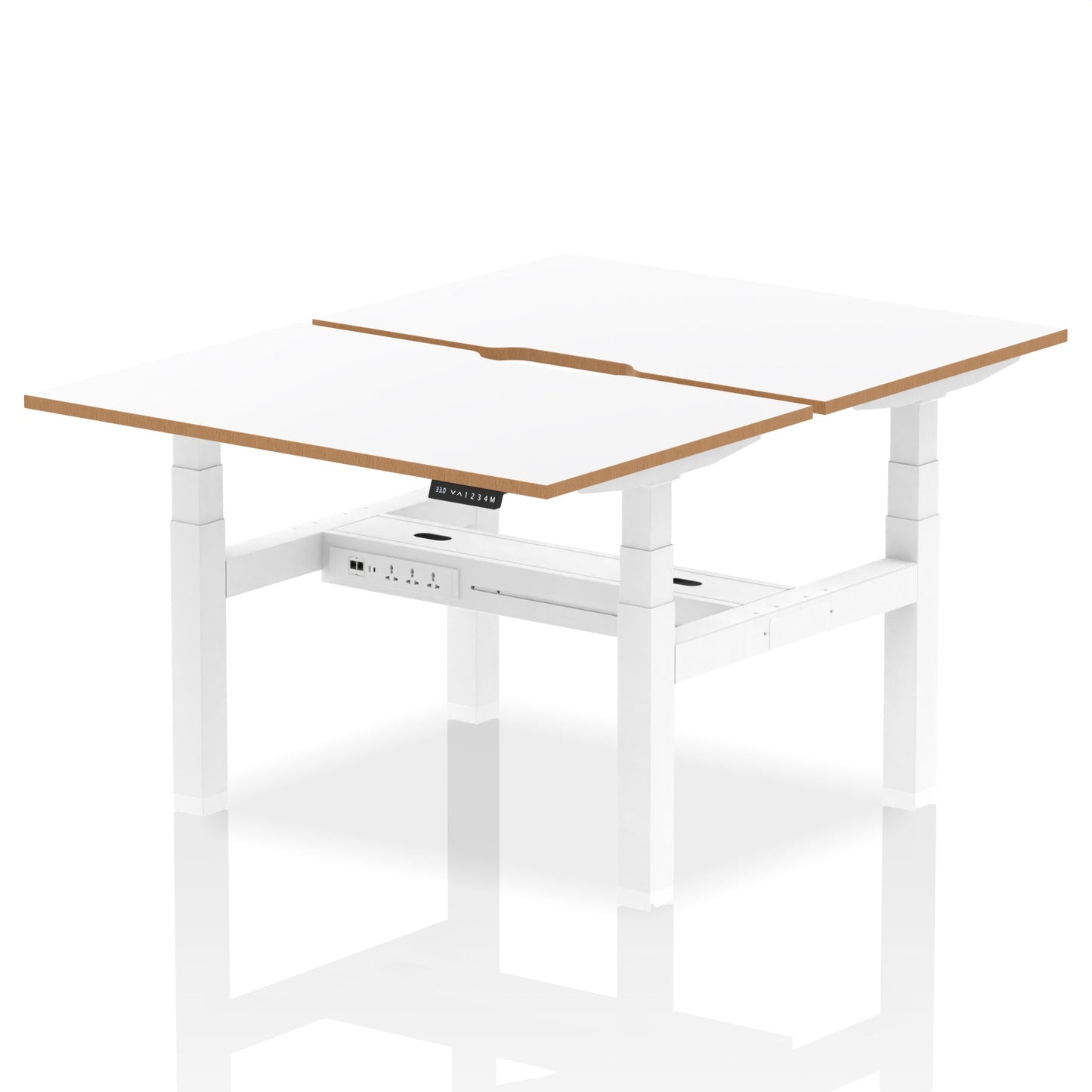 Oslo Air Back-to-Back Height Adjustable Bench Desk