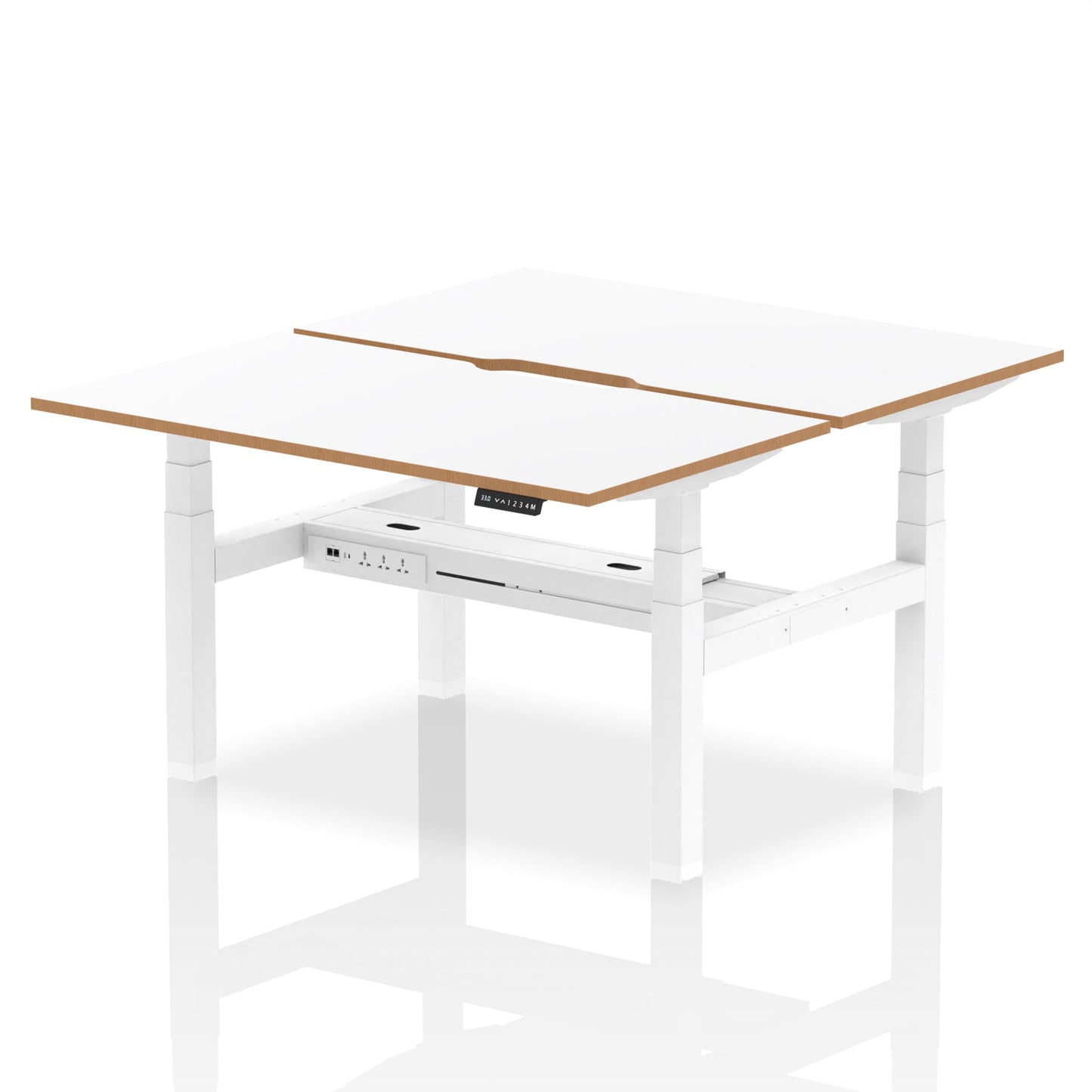 Oslo Air Back-to-Back Height Adjustable Bench Desk