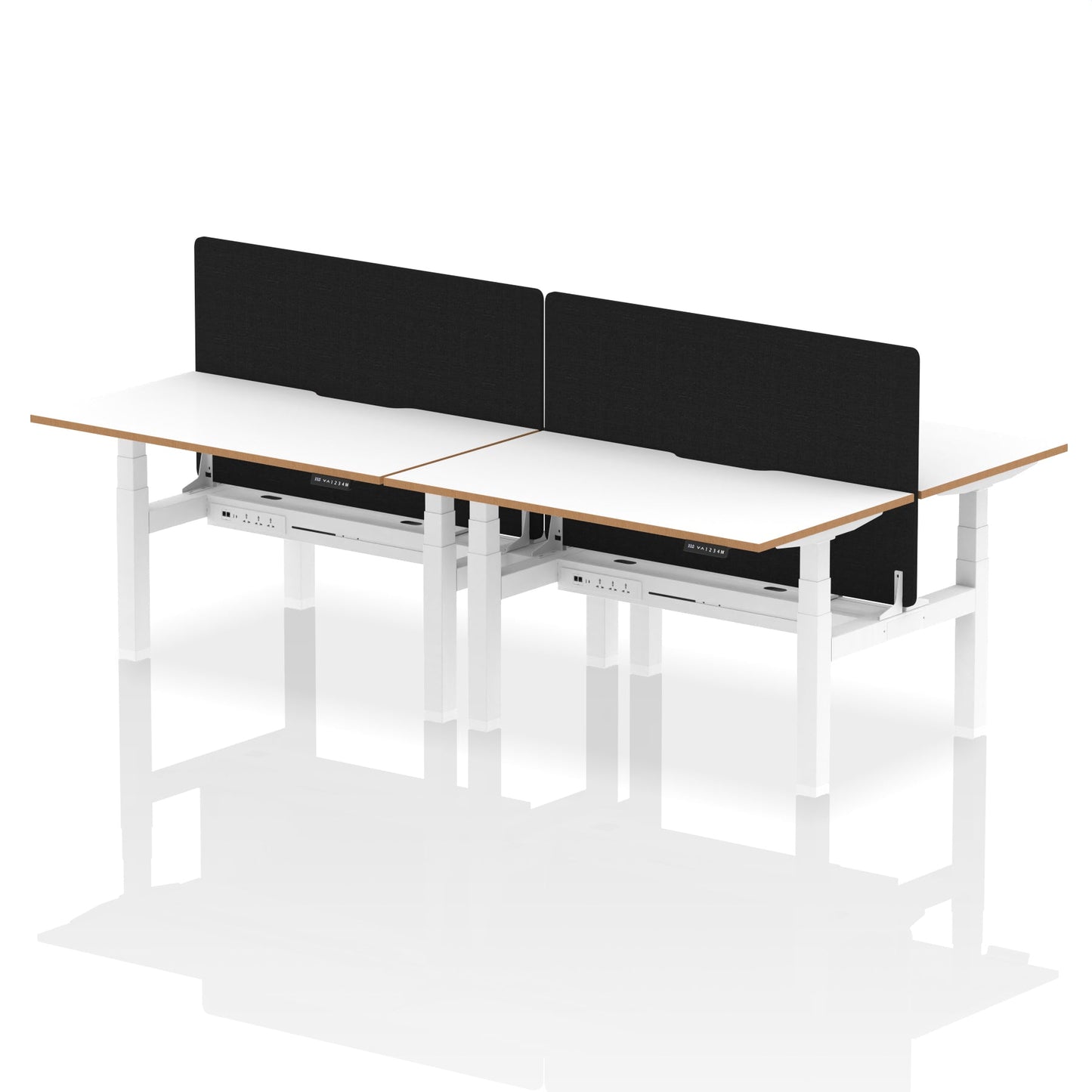 Oslo Air Back-to-Back Height Adjustable Bench Desk