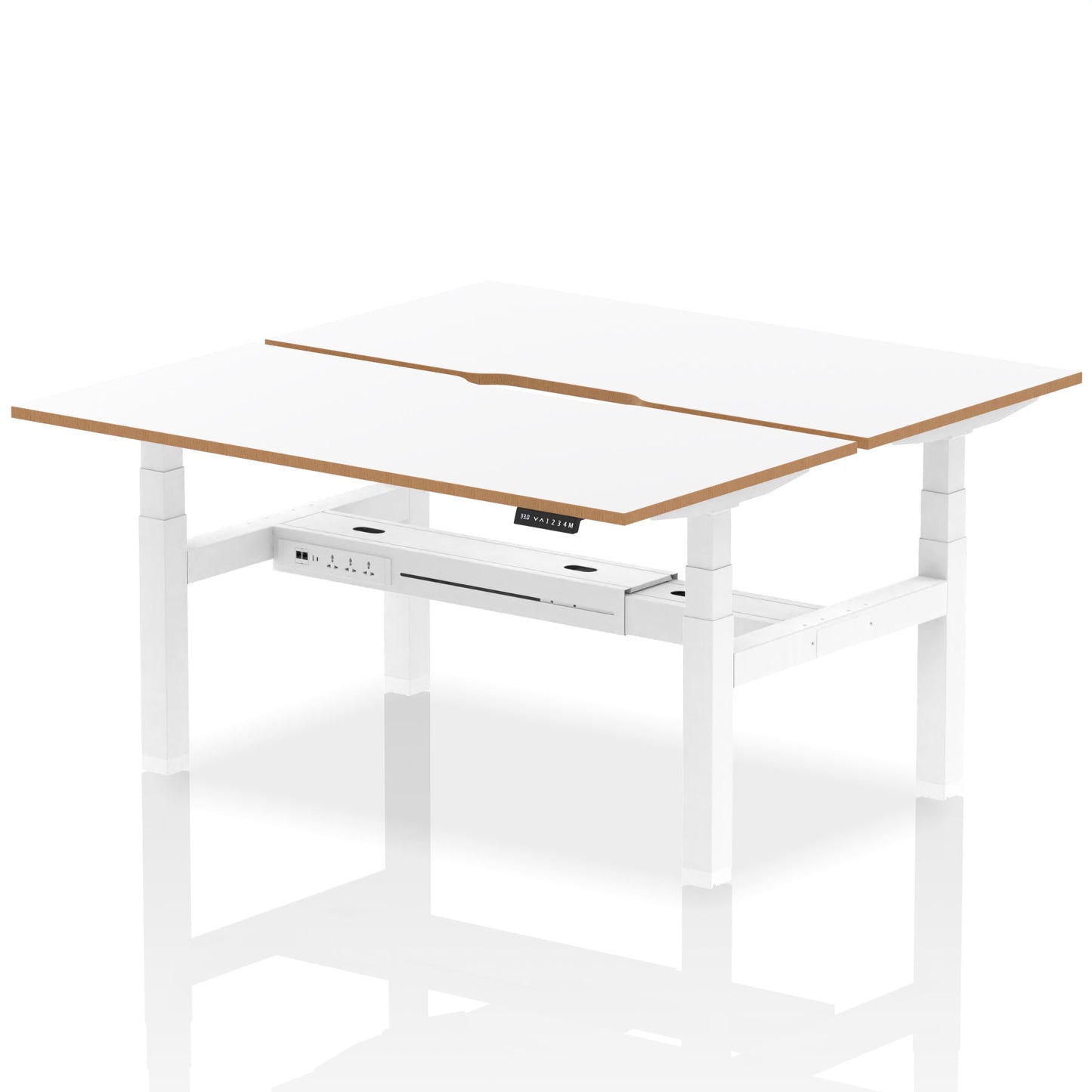 Oslo Air Back-to-Back Height Adjustable Bench Desk