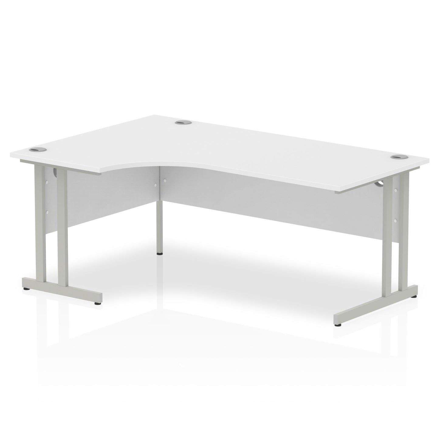 Impulse 1800mm Left Crescent Desk Cantilever Leg