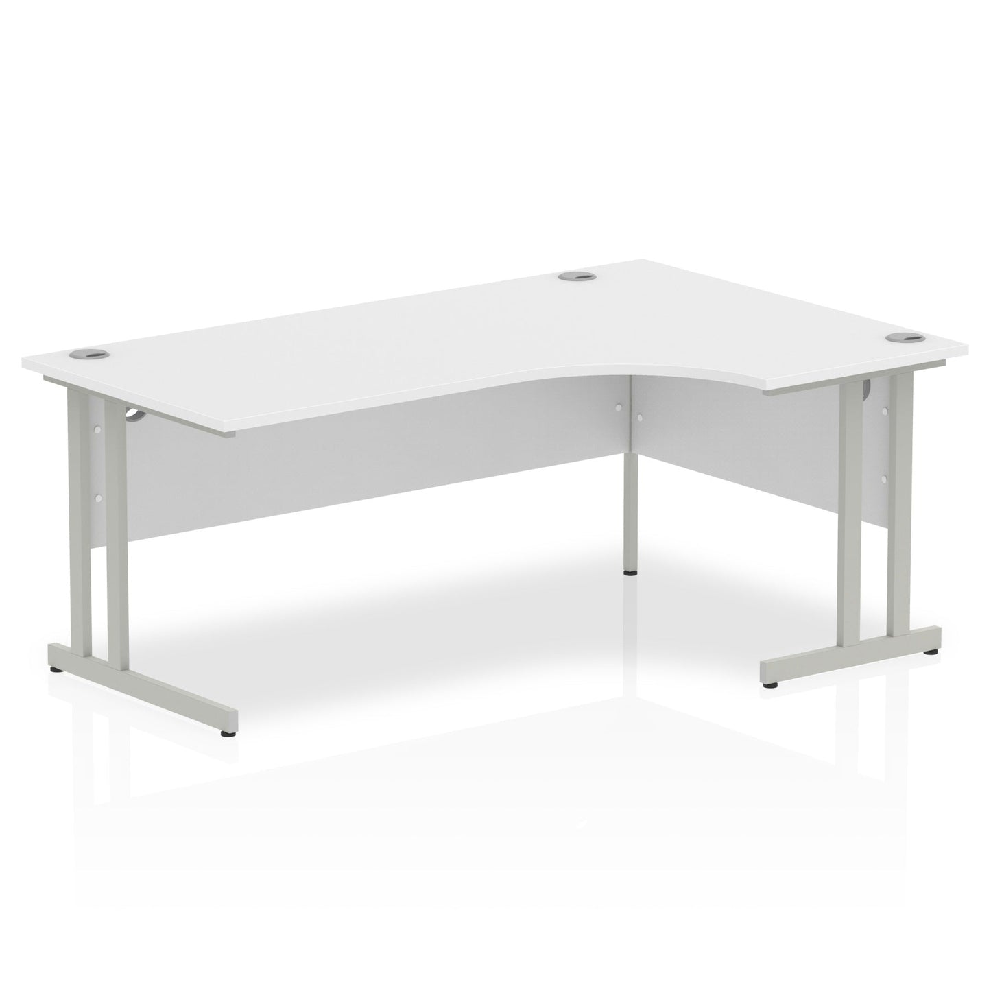 Impulse 1800mm Right Crescent Desk Cantilever Leg