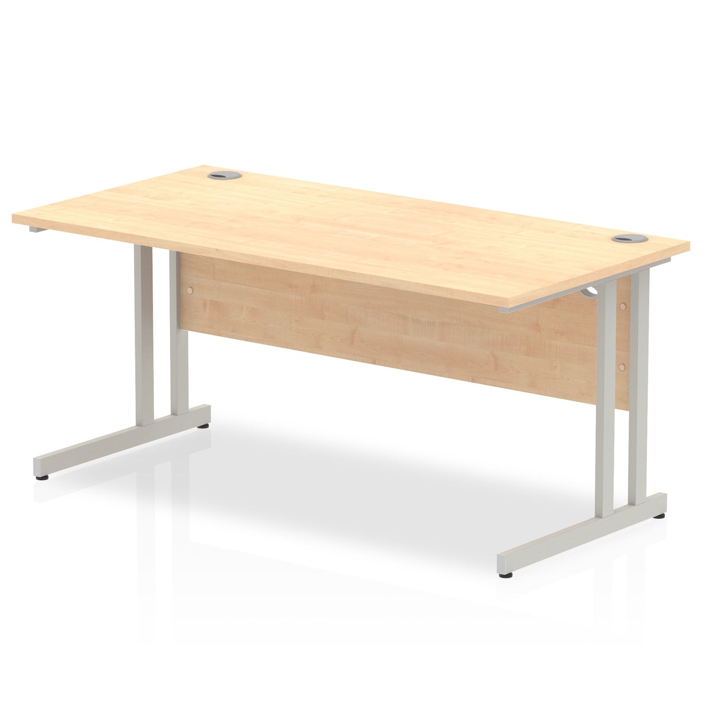 Impulse 1600mm Straight Desk Cantilever Leg