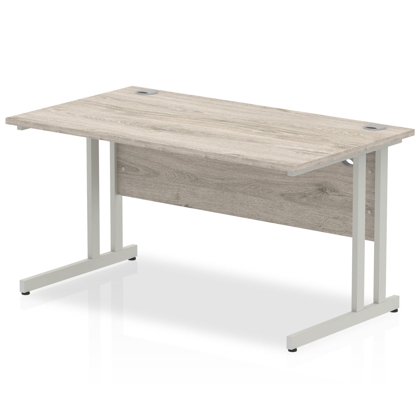 Impulse 1400mm Straight Desk Cantilever Leg