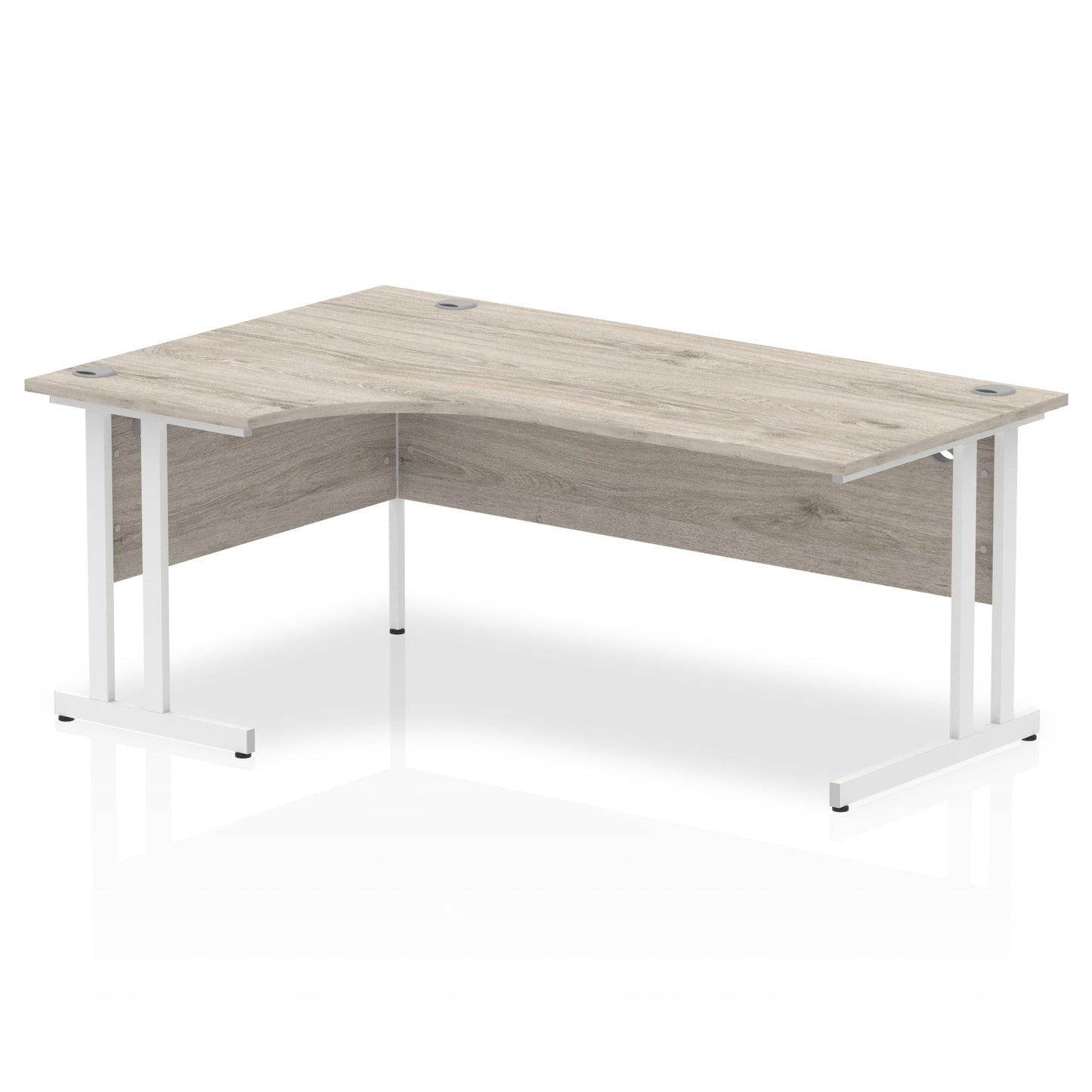 Impulse 1800mm Left Crescent Desk Cantilever Leg