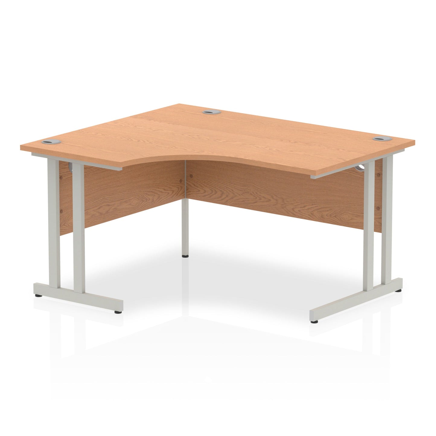 Impulse 1400mm Left Crescent Desk Cantilever Leg