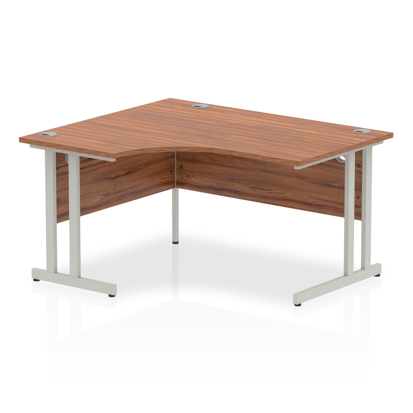 Impulse 1400mm Left Crescent Desk Cantilever Leg