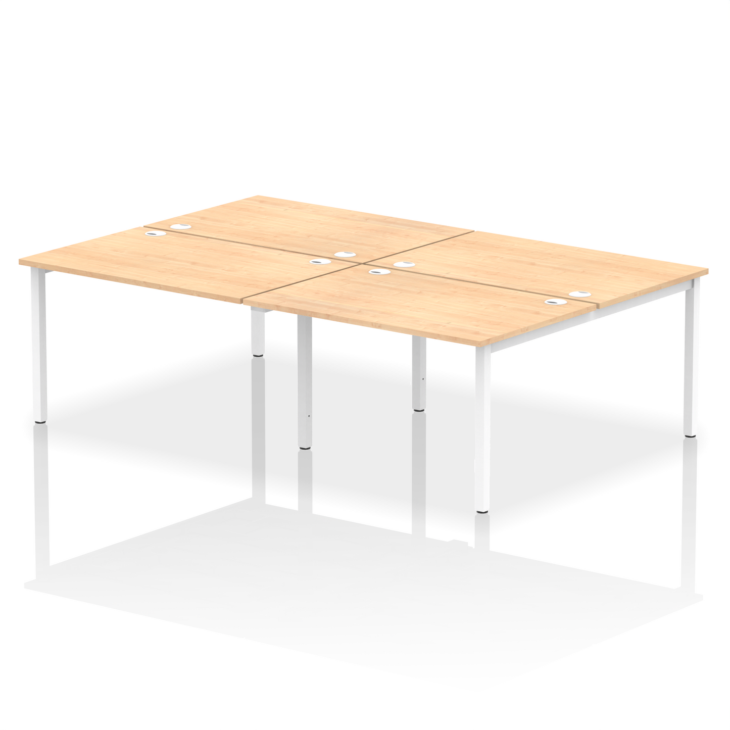 Impulse B2B Bench Desk - 4 Person