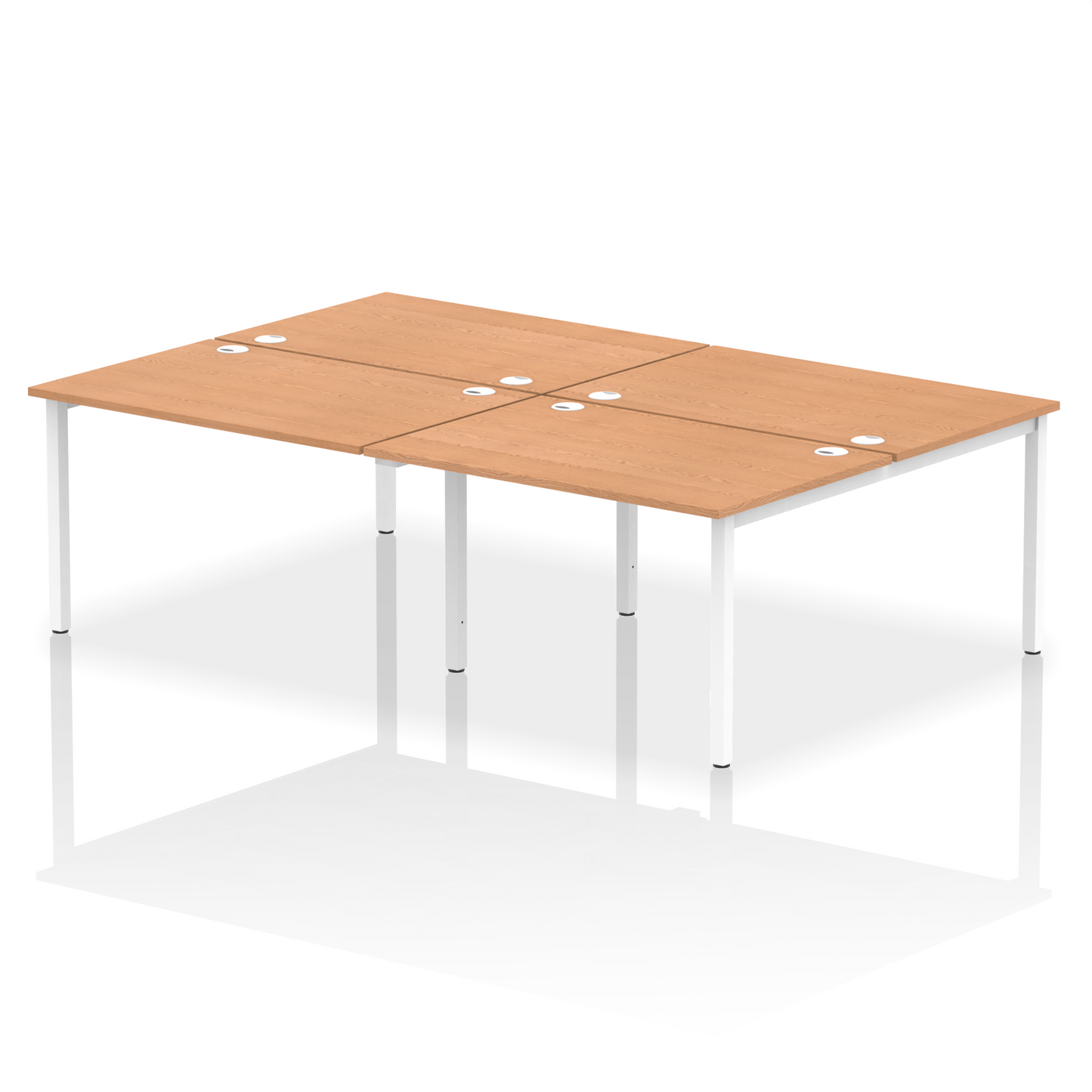 Impulse B2B Bench Desk - 4 Person