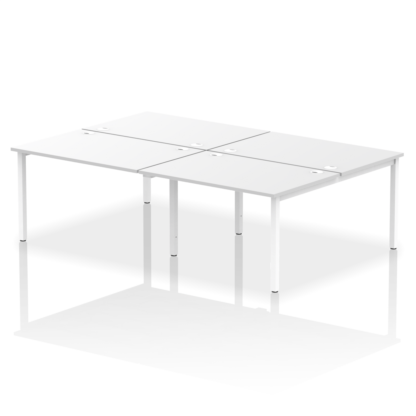 Impulse B2B Bench Desk - 4 Person