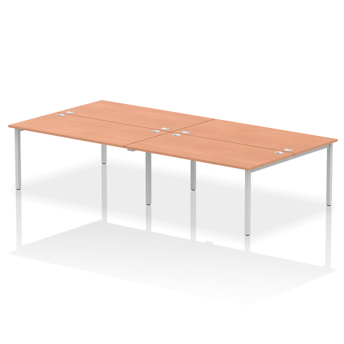 Impulse B2B Bench Desk - 4 Person