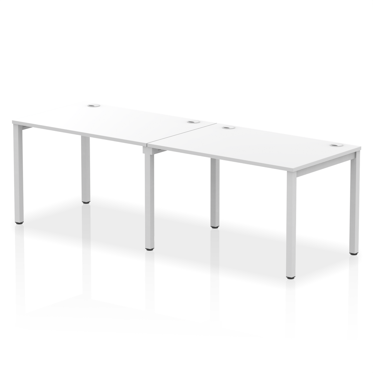 Impulse Single Row Bench Desk - 2 Person