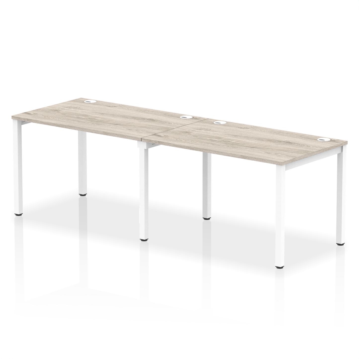 Impulse Single Row Bench Desk - 2 Person