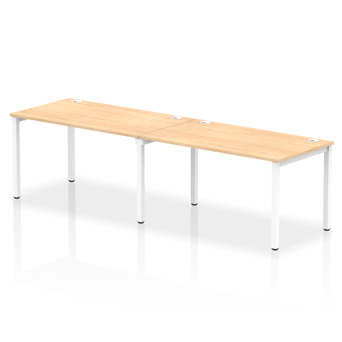 Impulse Single Row Bench Desk - 2 Person