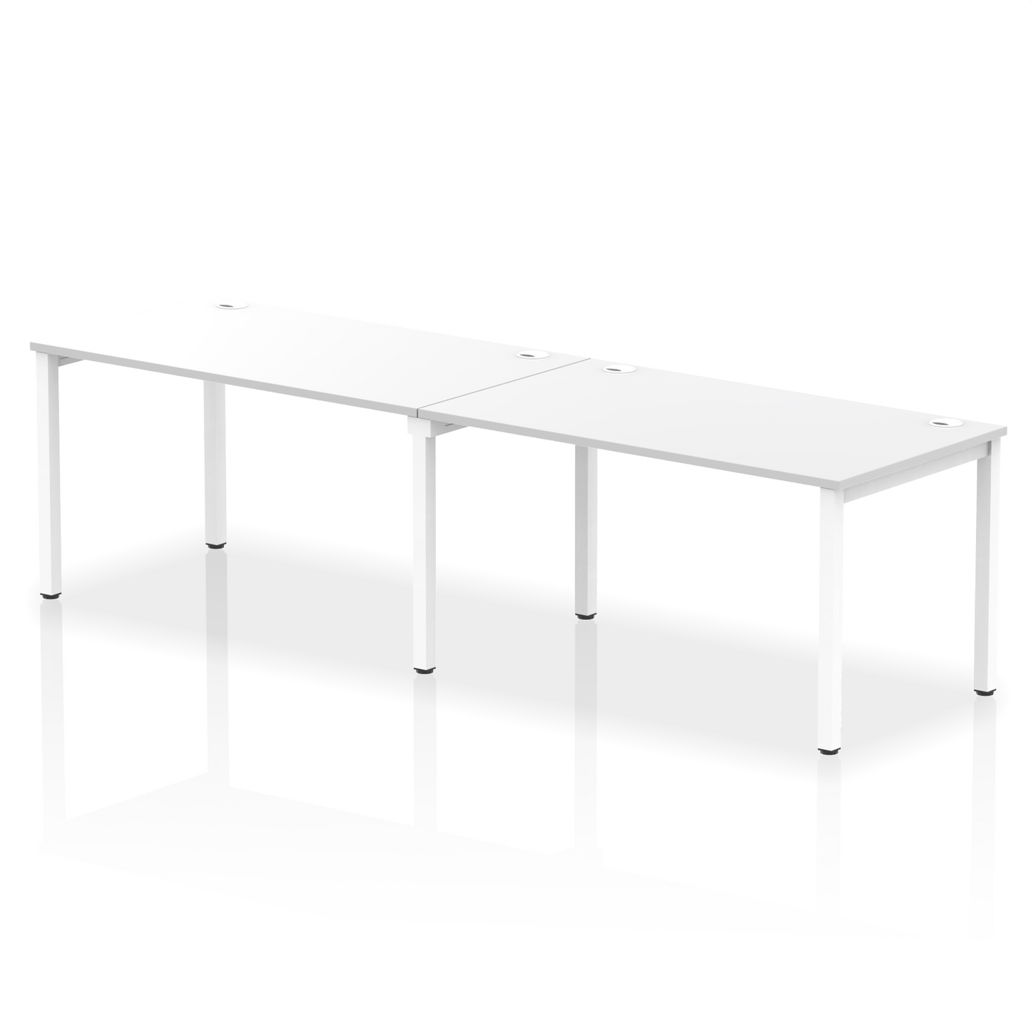 Impulse Single Row Bench Desk - 2 Person