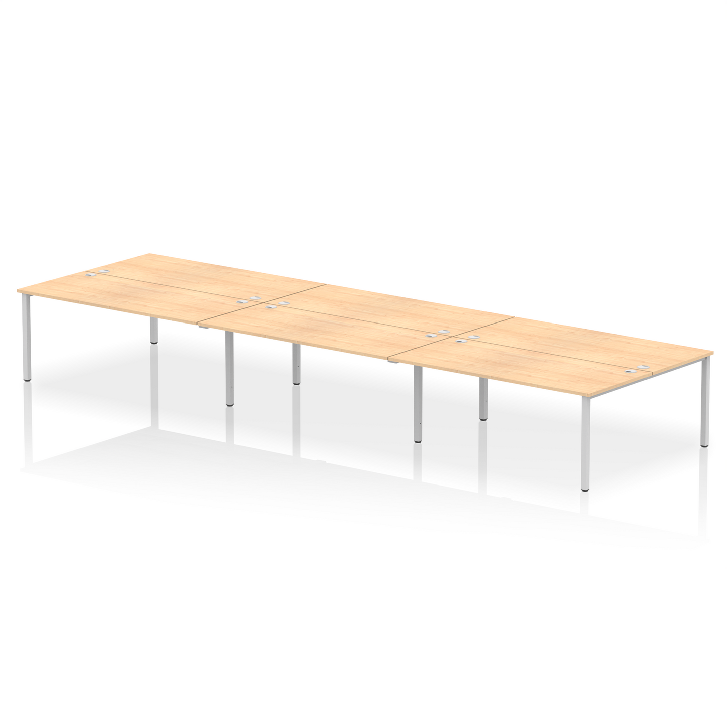 Impulse B2B Bench Desk - 6 Person