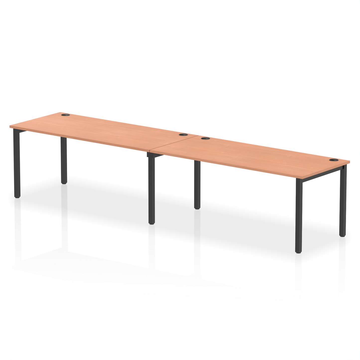 Impulse Single Row Bench Desk - 2 Person