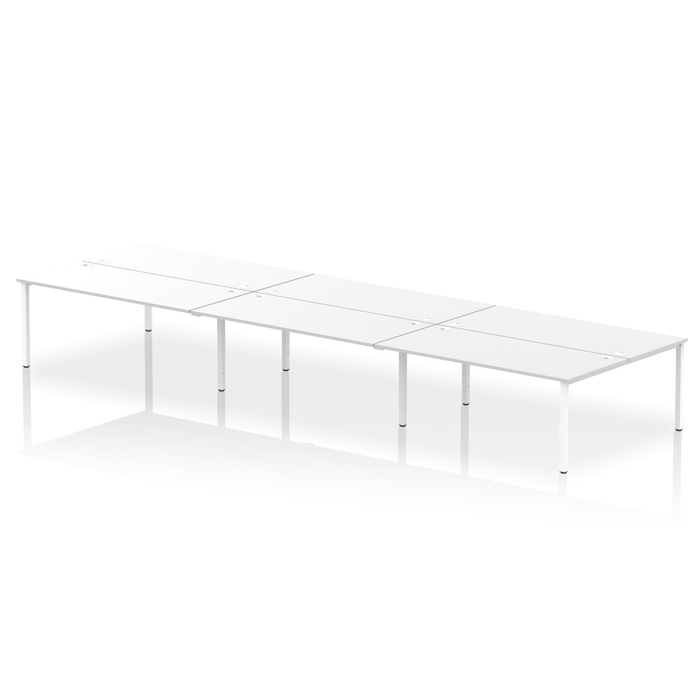 Impulse B2B Bench Desk - 6 Person